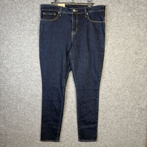 Levi Strauss Womens 311 Shaping Skinny Jean Pants Mid Rise Slimming Size W32 L30